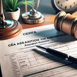 Quel Cerfa choisir pour modifier statuts association ?