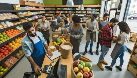 Qui travaille à l&rsquo;épicerie solidaire ?