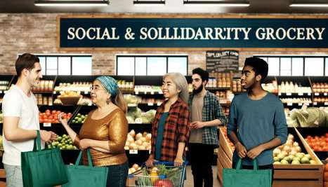 Quelles sont les caractéristiques de l'épicerie sociale et solidaire ti coup de pouce ?