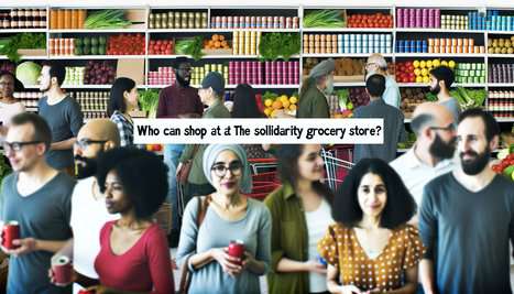 Qui peut acheter à l'épicerie solidaire ?