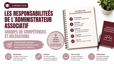 formation responsabilités et gestion associative